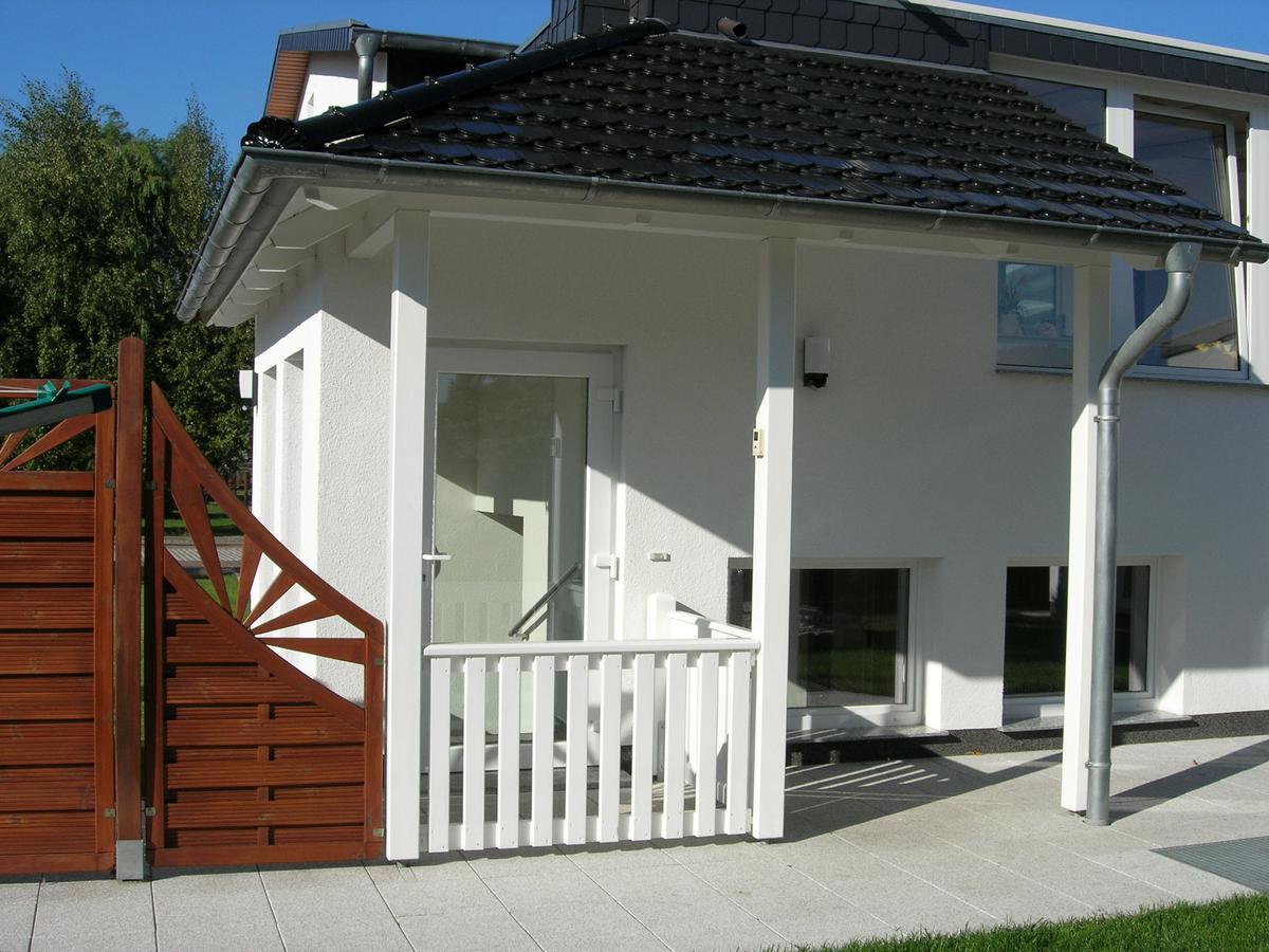 2-Raum Ferienwohnung Цинновиц Экстерьер фото